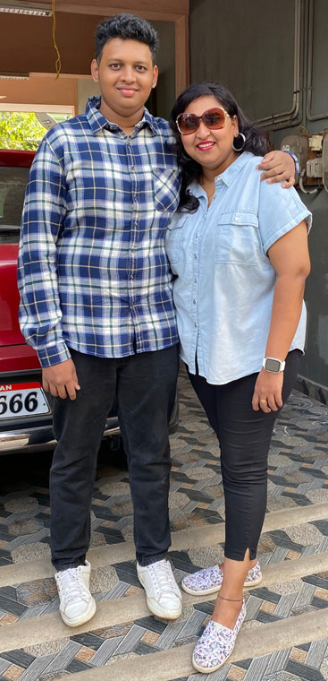 A Shoppinpal mom with her son