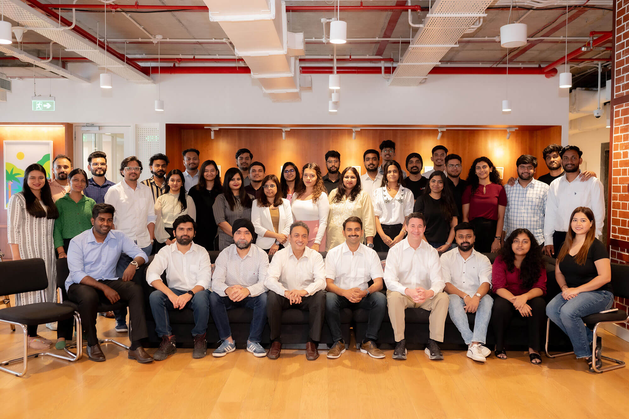 The Shoppinpal team together in the Pune office